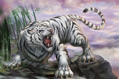 白虎 meaning|White Tiger (mythology)